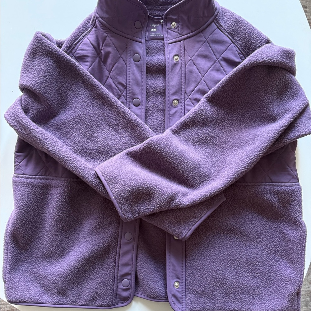 Old Navy Lavender Fleece Jacket